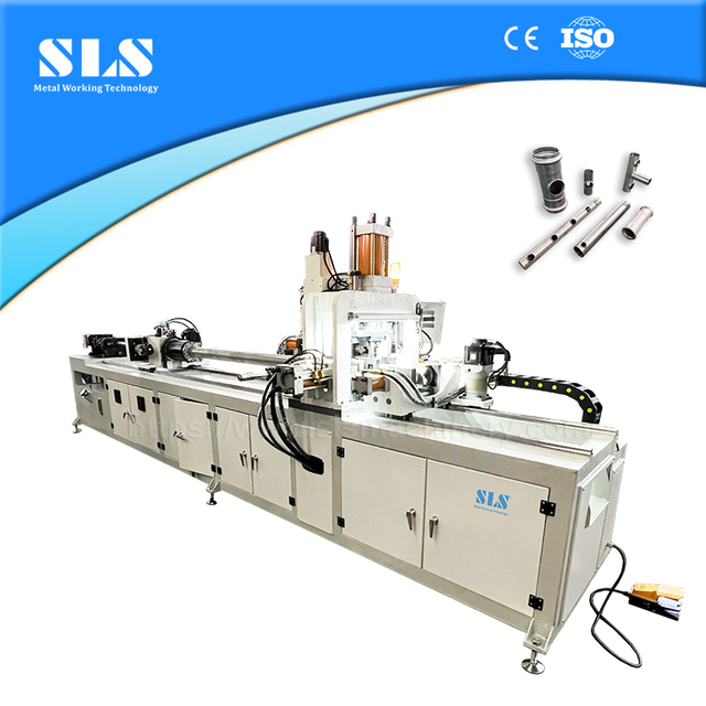 BP-89 Tipo CNC Pipe Collowar Machine | Ramificação do tubo de metal, formação de camisetas, orifícios de perfuração Equipamento de flanging e broca