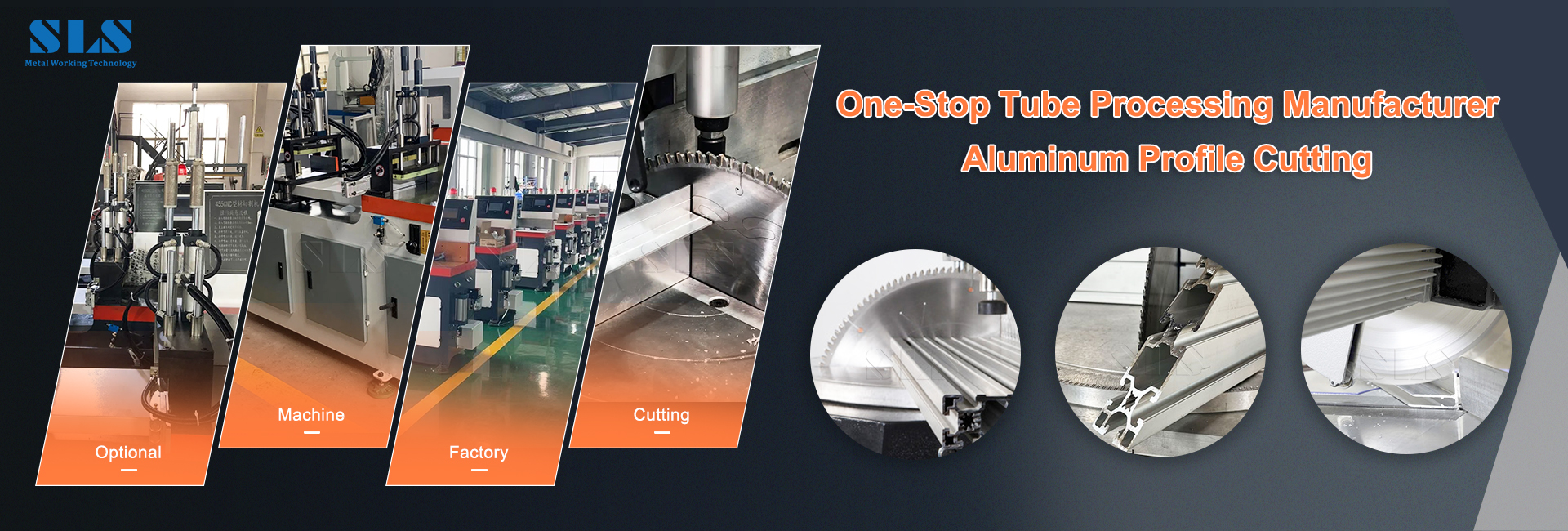 配图 .02.1. O corte automático de alumínio CNC viu a ferramenta inteligente para o processamento moderno de alumínio industrial