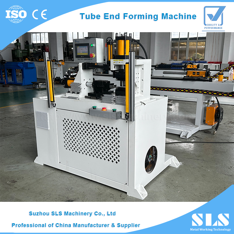 Máquina de formação de extremidade do tubo de cobre do trocador de calor do condensador | Equipamento de redução de tubulares tubulares de alumínio SS - TM -25NC 