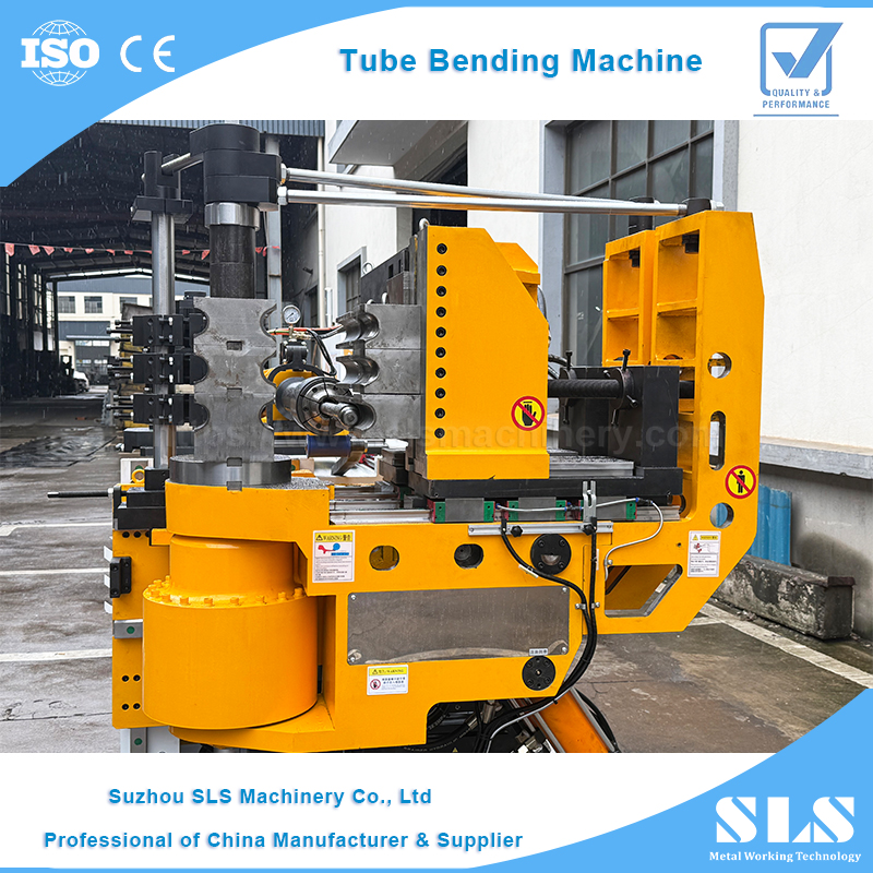 Máquina de flexão de tubo automático econômico | CNC TUBE BENDER - 76 MODLE 5 Eixo 3 Matores de camada com Push Bend