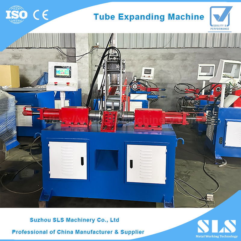 TM-100NC TIPO TIPO DUPLA MÁQUINA DE EXPENHAÇÃO DE TUBO DE CABEÇA | SLS Solutions de formação de expansão de tubos hidráulicos