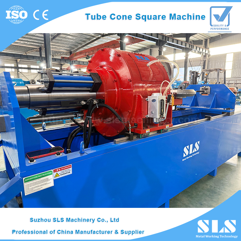 Pernas de móveis Máquina de formação cônica e quadrada de cone | Equipamento de deslocamento do tubo de metal (tipo TS-50NC)