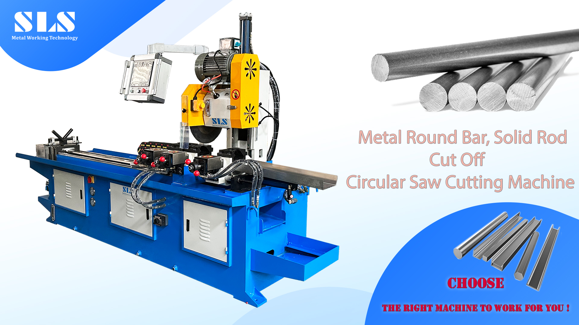 MC-425CNC | Serra circular automática, barra de metal cortada, máquina de corte de barra redonda de aço