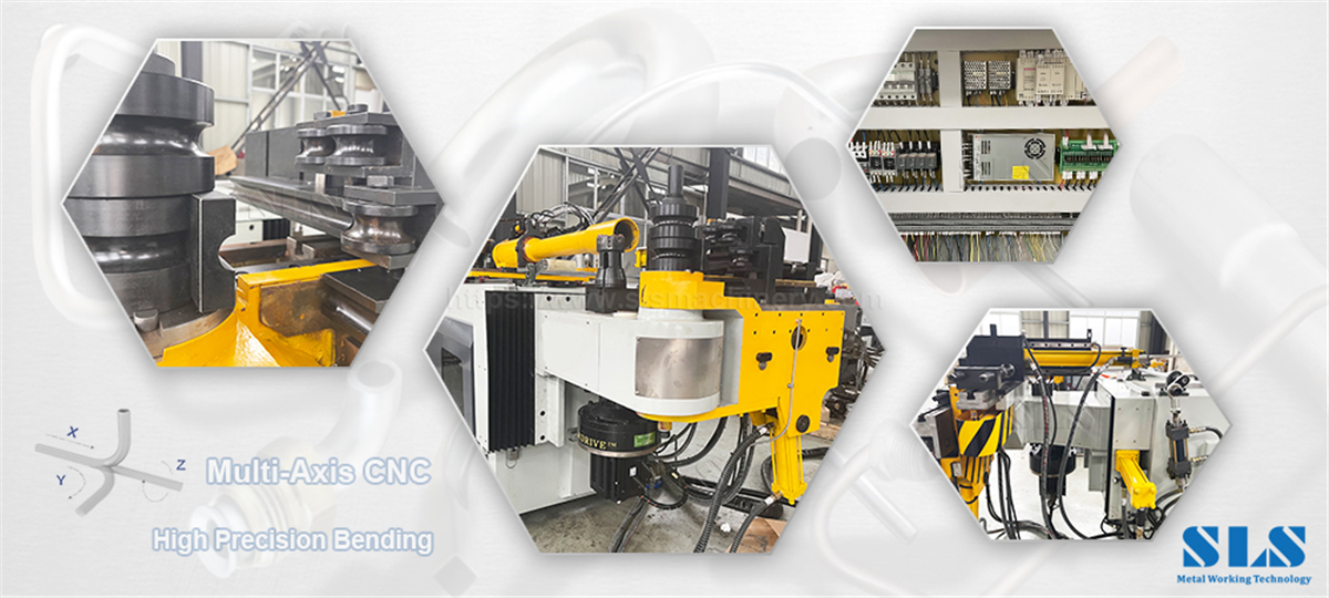 Flexão de alta precisão CNC de vários eixos