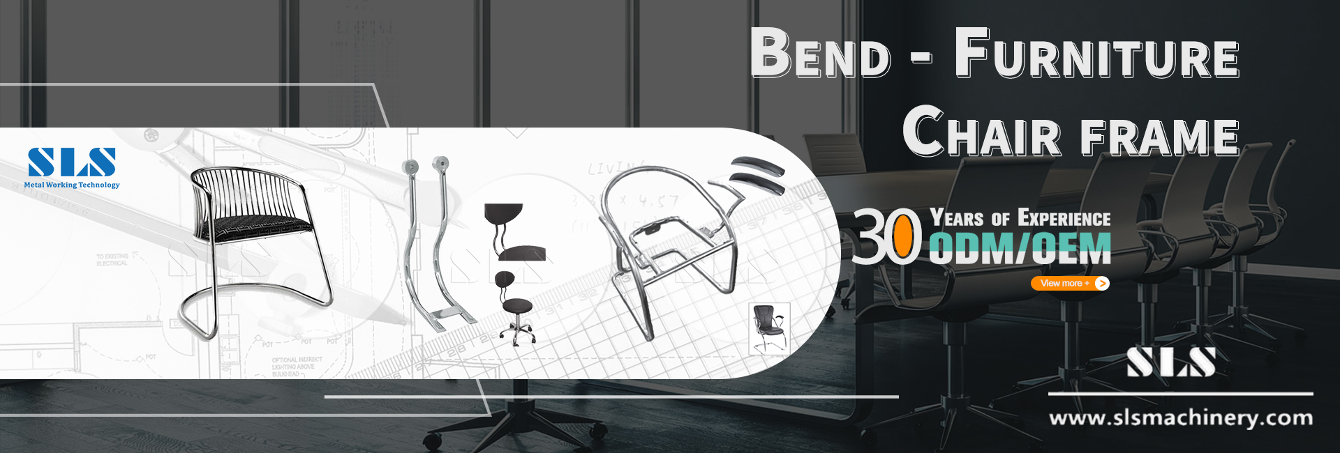 配图 .01. Aplicações de Mandrel CNC Tube Bending Machines na fabricação de móveis
