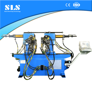 50NC tipo C ou U Forma dobrando dois tubos juntos Máquina de dobra de tubo de cabeça dupla