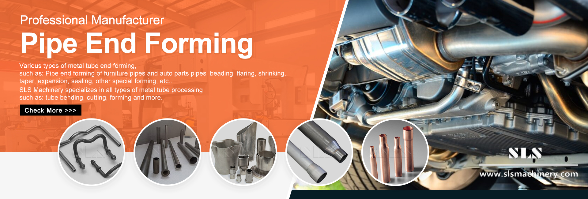 配图 .02.2. Aplicações de máquinas de formação de tubos de metal CNC nas indústrias de móveis e automotivas