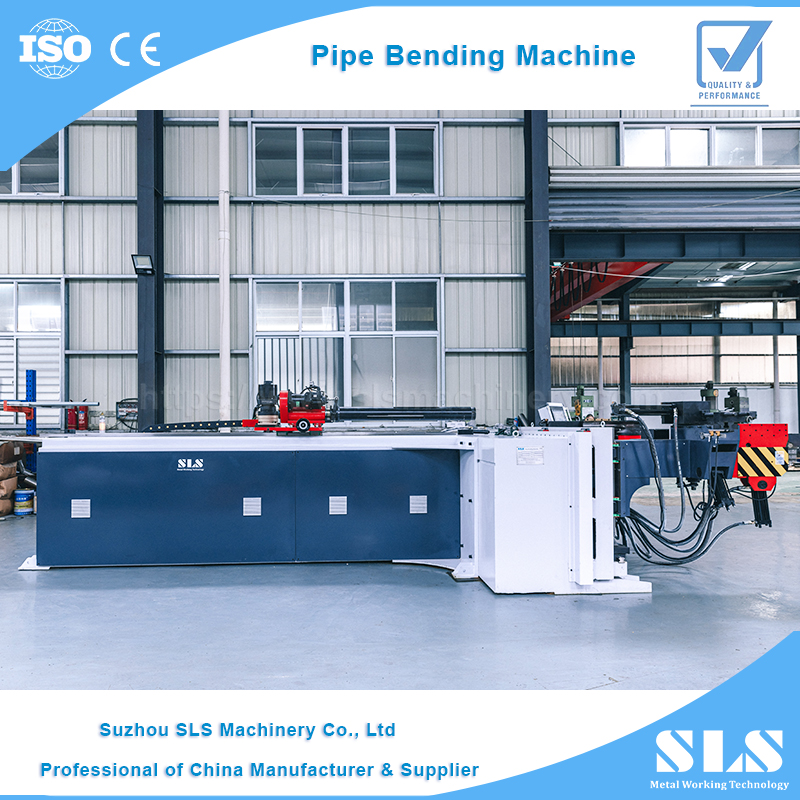 Máquina de flexão serpentina para tubos de caldeira | Duas cabeças-Bender de tubo CNC de cabeça dupla esquerda e direita (DH-76CNC-3A-2S-LR)