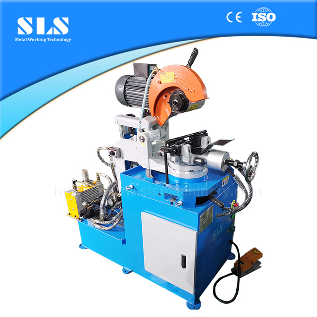 MC-315Y Tipo semi-automático SS SS Staxless Iron Tube de 45 graus Máquina de corte de tubo hidráulico