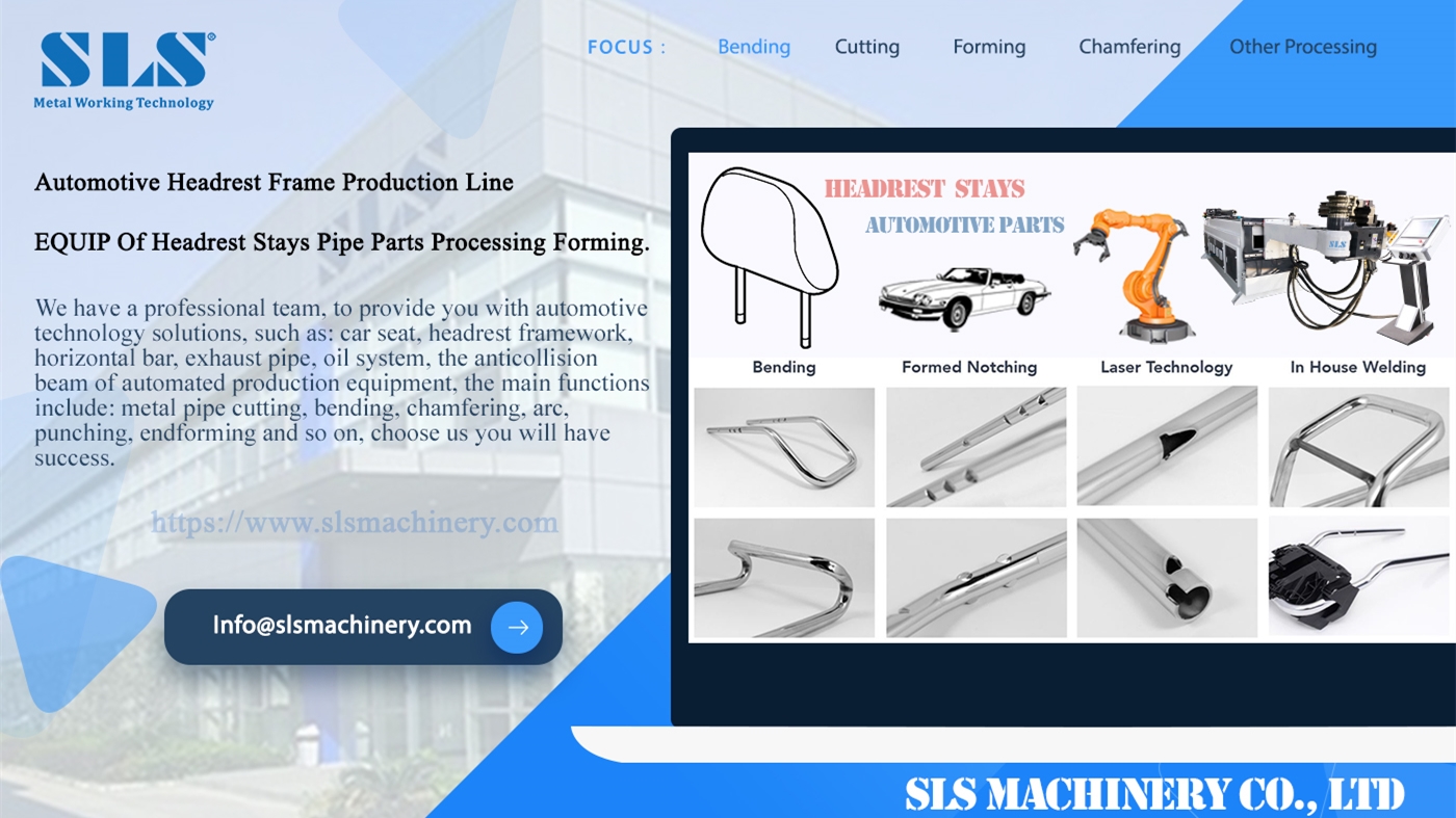Máquina de produção de apoio de cabeça de cabeça automotiva / moldura de estrutura - Linha de produção de processo de tubo CNC