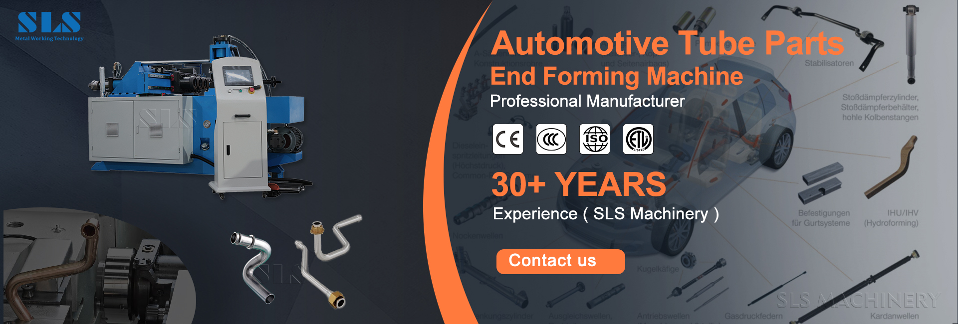 配图 .02.3. Aplicações de máquinas de formação de tubos de metal CNC nas indústrias de móveis e automotivas
