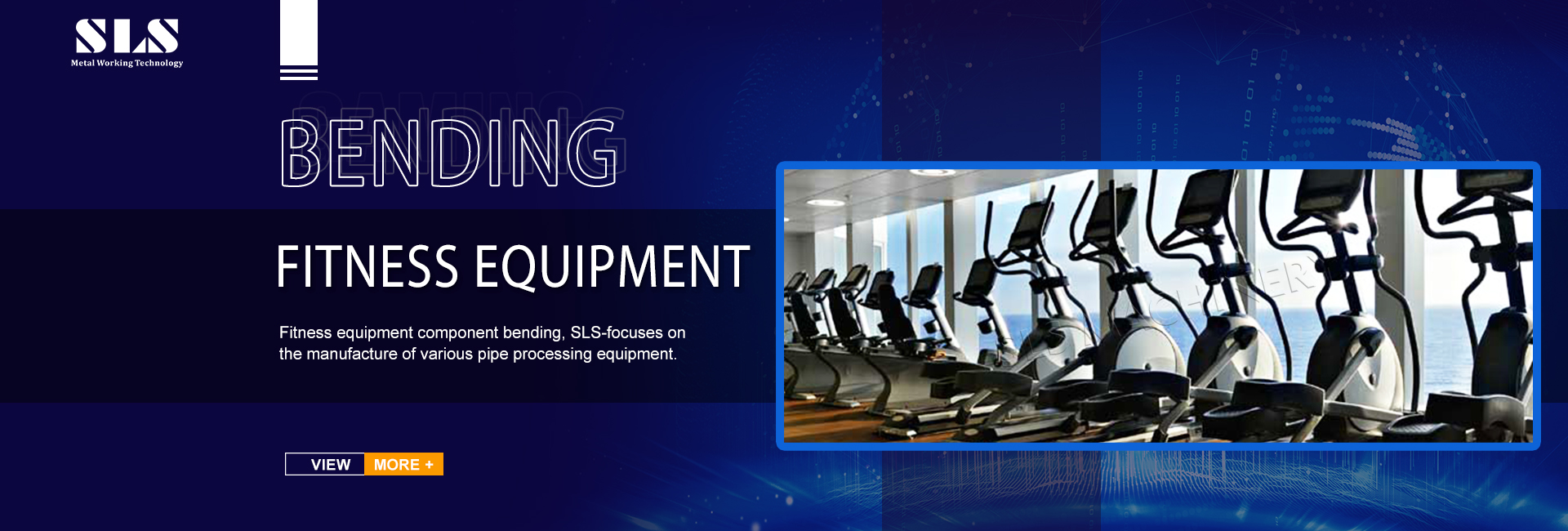配图 .02. Aplicação de máquinas de flexão de tubo CNC de precisão na fabricação de equipamentos de fitness