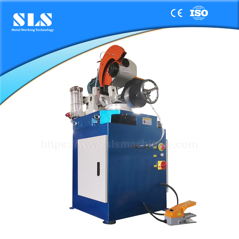 MC-315AC Tipo de metal semi-AUTO Tubo frio Cut Cut Swele Máquina de corte de perfil de tubo pneumático
