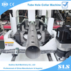 BP-130 tipo automático cnc tubo de aço colar buraco perfuração & máquina de perfuração para cdu tubo de resfriamento líquido coletores de ramo encabeçamento