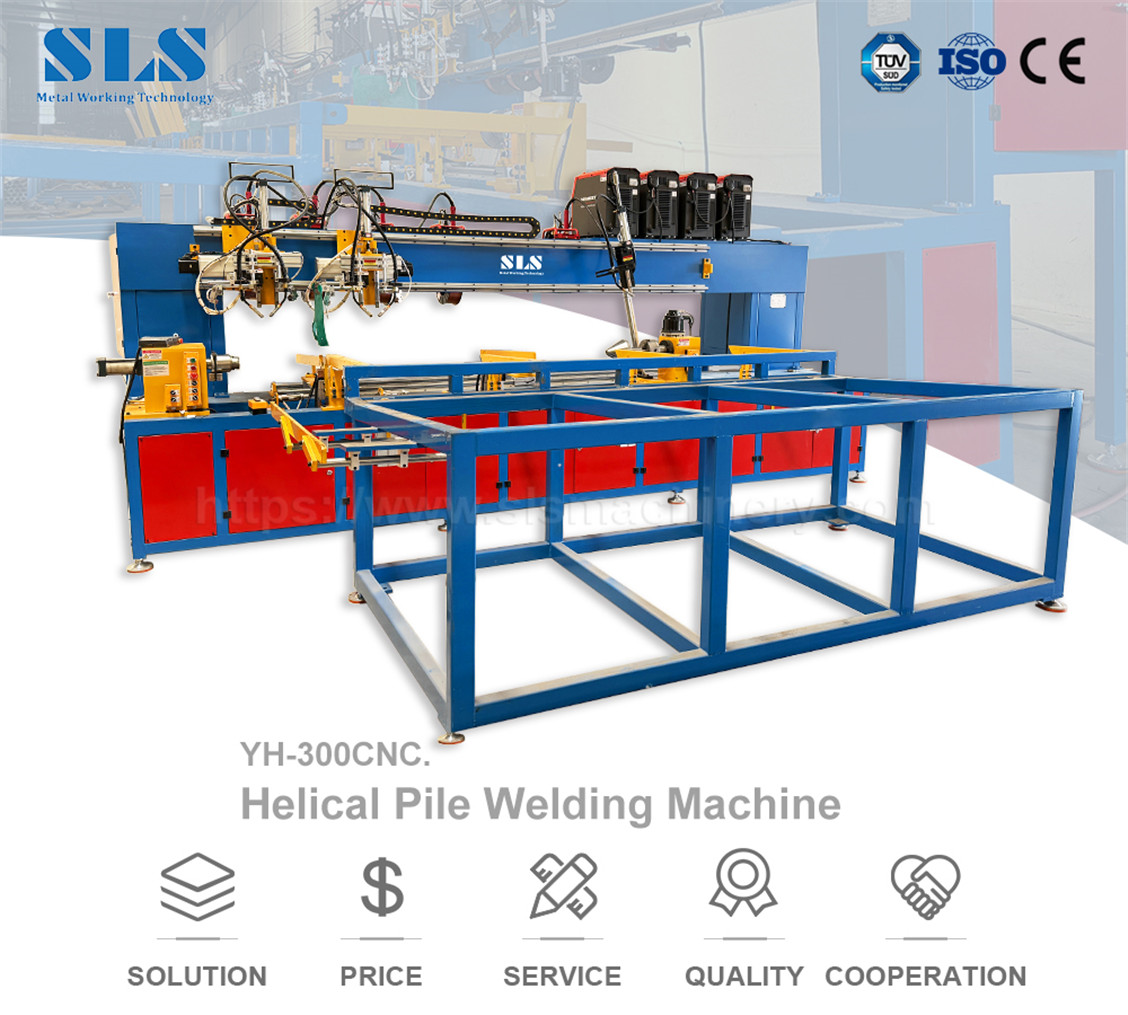 M&aacute;quina de solda de pilha helicoidal. X-YH-300CNC.007
